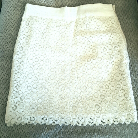 The Limited Dresses & Skirts - THE LIMITED floral lace pencil skirt